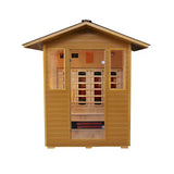 The Grandby 3 Person Outdoor Infrared Sauna