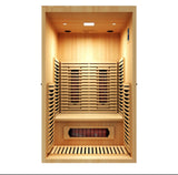 The Crown 2-Person Full Spectrum Infrared Sauna with Smart WiFi App Control