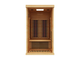 Peak Saunas Shasta 1-Person Full Spectrum Infrared Sauna with XL Medical-Grade Red Light Therapy & Smart WiFi App Control