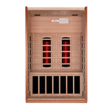Dynamic Cardoba Full Spectrum Near Zero EMF (Under 2MG) FAR Infrared Sauna (2 Person) Dynamic Saunas
