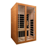 Dynamic Santiago Elite Ultra Low EMF (Under 3MG) FAR Infrared Sauna (2 Person) Dynamic Saunas