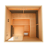 The Toledo 6 Person Luxury Indoor Hybrid Sauna