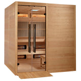 The Toledo 6 Person Luxury Indoor Hybrid Sauna