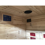 The Grandby 3 Person Outdoor Infrared Sauna