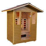 The Grandby 3 Person Outdoor Infrared Sauna