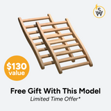 The Carinthia 3 Person Luxury Outdoor Hybrid Sauna