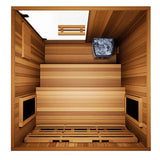 The Energize 2 Person Indoor Hybrid Sauna