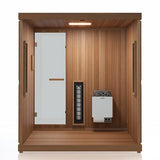 The Trinity 4 Person Indoor Hybrid Sauna