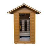 The Burlington 2 Person Outdoor FAR/MID Infrared Sauna