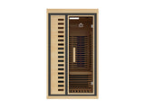 Peak Saunas Shasta 1-Person Indoor Near Zero EMF Full Spectrum Infrared Sauna with XL Medical-Grade Red Light Therapy & Smart WiFi App Control