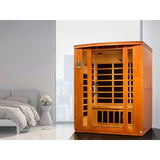 Dynamic Bellagio Low EMF (Under 8MG) FAR Infrared Sauna (3 Person) Dynamic Saunas