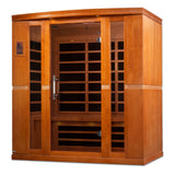 Dynamic Bergamo Low EMF (Under 8MG) FAR Infrared Sauna (4 Person) Dynamic Saunas