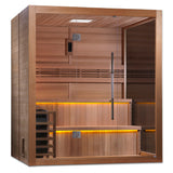 Golden Designs "Kuusamo Edition" Indoor Traditional Steam Sauna (6 Person) Golden Designs