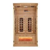 The New York 1-2 Person Near Zero EMF Indoor Full Spectrum Infrared Sauna