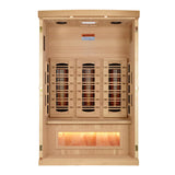 The Balance 2 Person Full Spectrum Near Zero EMF Indoor Infrared Sauna