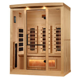 The Stoic 3 Person Near Zero EMF Indoor Full Spectrum Infrared Sauna