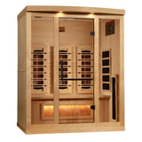 The Stoic 3 Person Near Zero EMF Indoor Full Spectrum Infrared Sauna