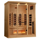 The Norwegian 4 Person Near Zero EMF Indoor Full Spectrum Infrared Sauna