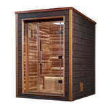 Golden Designs Narvik Outdoor Traditional Steam Sauna (2 Person) Golden Designs