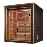 Golden Designs Drammen Outdoor Traditional Steam Sauna (3 Person) Golden Designs