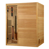 The Soria 3 Person Luxury Indoor Hybrid Sauna