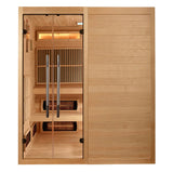 The Toledo 6 Person Luxury Indoor Hybrid Sauna