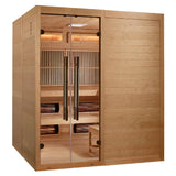 The Toledo 6 Person Luxury Indoor Hybrid Sauna