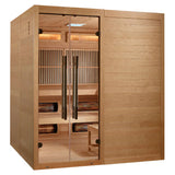 The Toledo 6 Person Luxury Indoor Hybrid Sauna