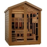 The Loviisa 3 Person Luxury Outdoor Hybrid Sauna