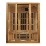 Maxxus Bellevue Low EMF (Under 8MG) FAR Infrared Sauna (3 Person) Maxxus Saunas