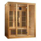 Maxxus Bellevue Low EMF (Under 8MG) FAR Infrared Sauna (3 Person) Maxxus Saunas